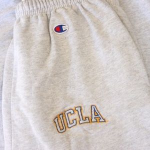 Vintage Ucla Champion Jogger Sweatpants 